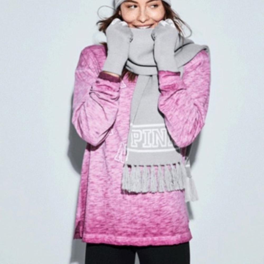 Micheal Kors and Pink scarf and hat